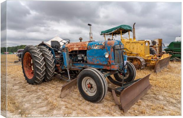 Fordson Scaper  Canvas Print by Rob Hawkins