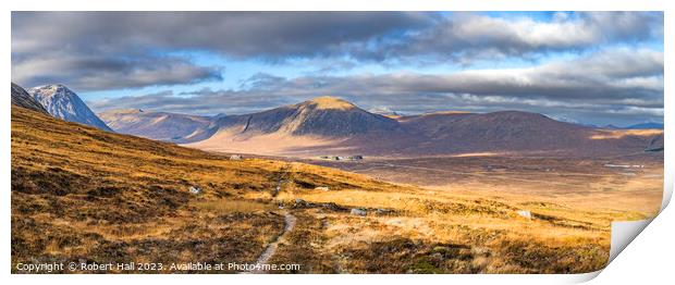 Rannoch Moor Print by Robert Hall