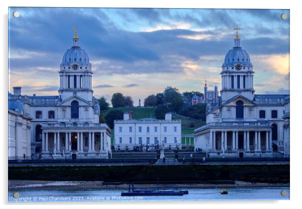 Greenwich  Acrylic by Paul Chambers