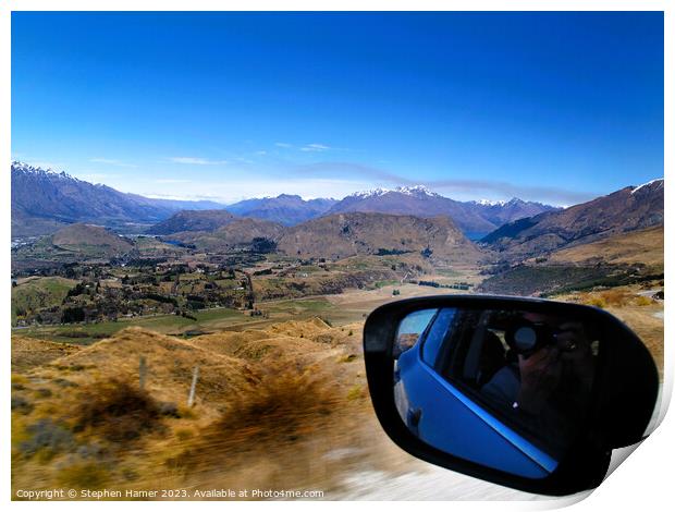 Mirrored Image Print by Stephen Hamer