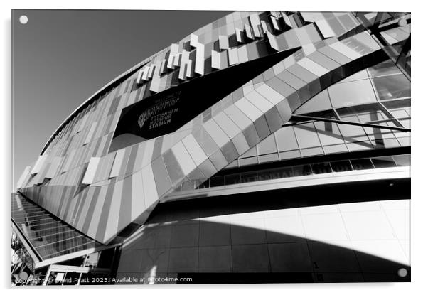 Tottenham Hotspur FC Stadium Architecture Acrylic by David Pyatt