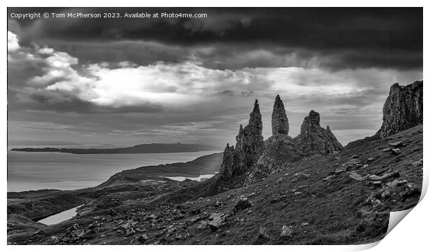 Old Man of Storr Print by Tom McPherson