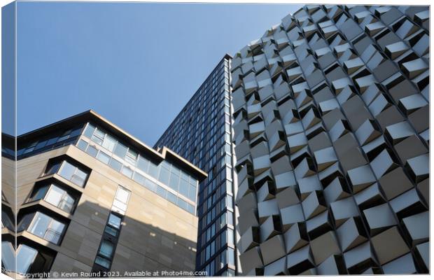 Sheffield Skyscaper Canvas Print by Kevin Round