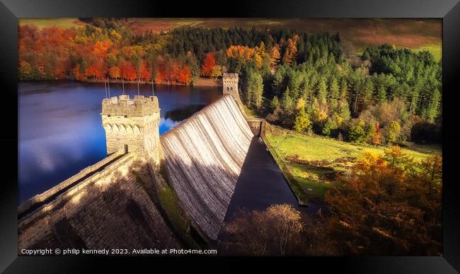 The Dambusters Dam Framed Print by philip kennedy