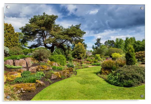 Royal Botanic Garden Edinburgh Acrylic by Artur Bogacki