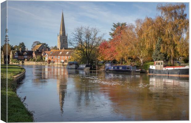Abingdon on Thames Canvas Print by Alan Tunnicliffe