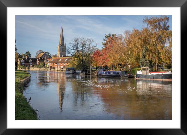 Abingdon on Thames Framed Mounted Print by Alan Tunnicliffe