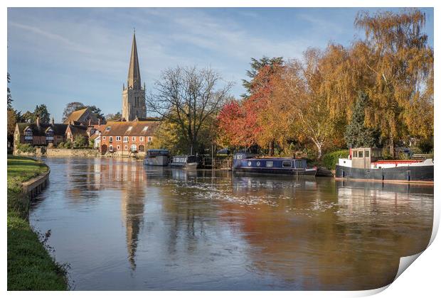 Abingdon on Thames Print by Alan Tunnicliffe