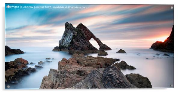 bow fiddle rock Acrylic by Andrew percival