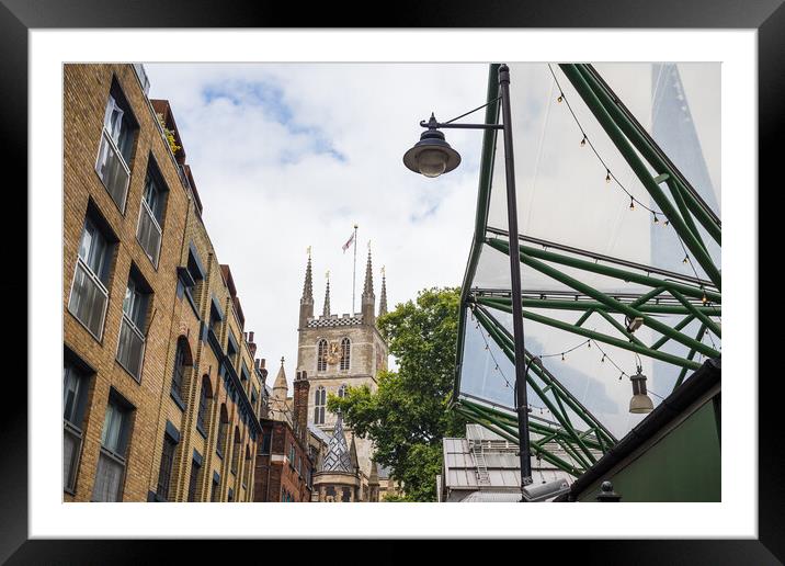 Southwark Cathedral Framed Mounted Print by Jason Wells