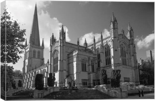 Wakefield Cathedral  Canvas Print by Alison Chambers