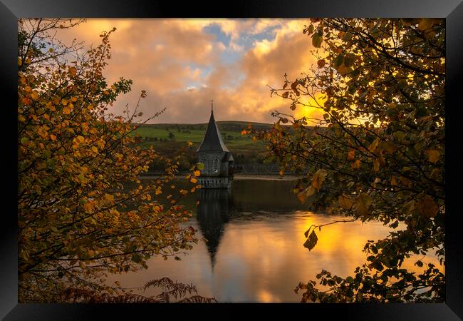 Pontsticill Reservoir Framed Print by Sandra Kepkowska