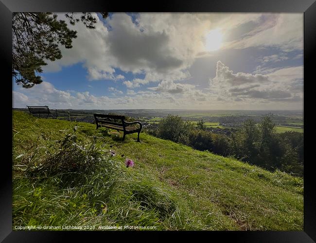 Wotton Ring of Trees Framed Print by Graham Lathbury