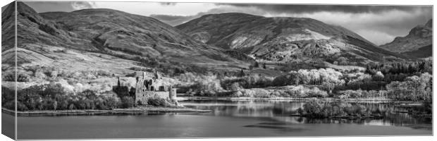 Highland mountains and Loch Awe Canvas Print by Andrea Obzerova