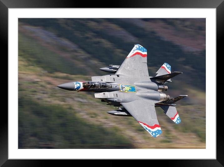 F15 Heritage special Framed Mounted Print by Rory Trappe