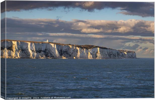 Famous White Cliffs of Dover, UK Canvas Print by Imladris 