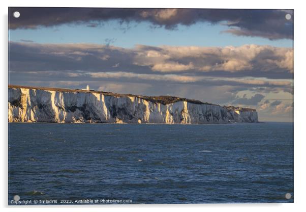 Famous White Cliffs of Dover, UK Acrylic by Imladris 