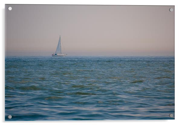Plain sailng Acrylic by Robert Coffey