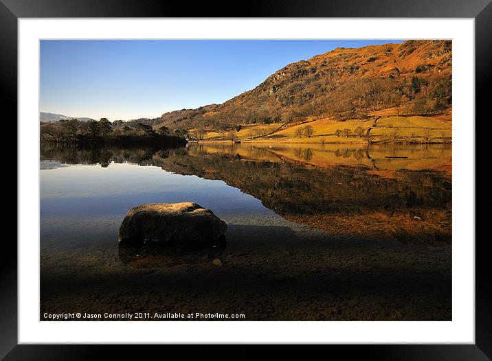 Rydal Water, Cumbria Framed Mounted Print by Jason Connolly