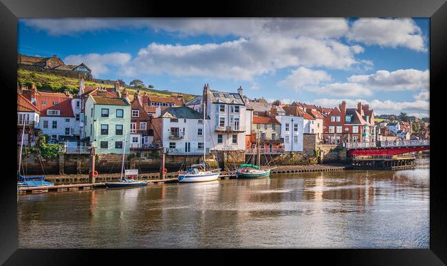 Beautiful River Esk, Whitby Framed Print by Paul Grubb