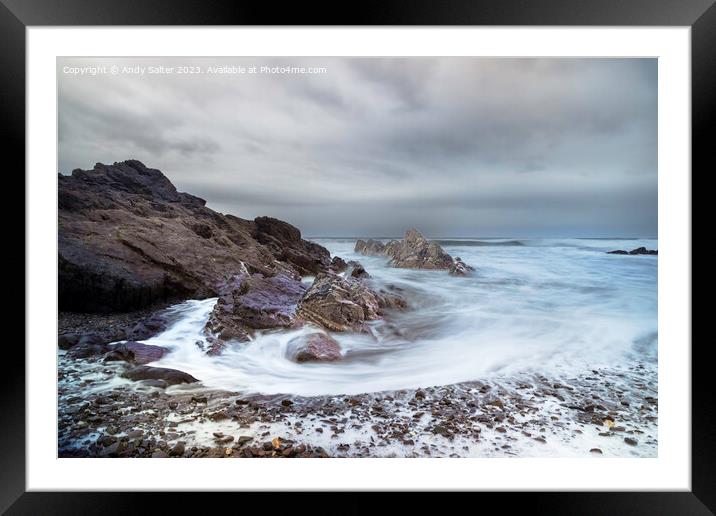 Bude Cornwall Framed Mounted Print by Andy Salter