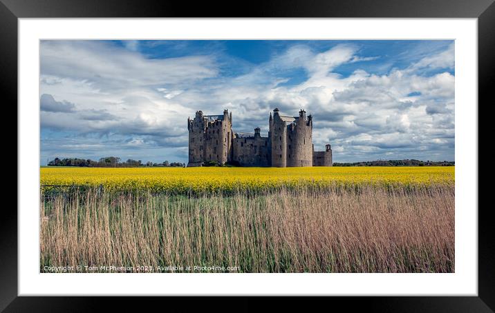 Medieval Castle Framed Mounted Print by Tom McPherson
