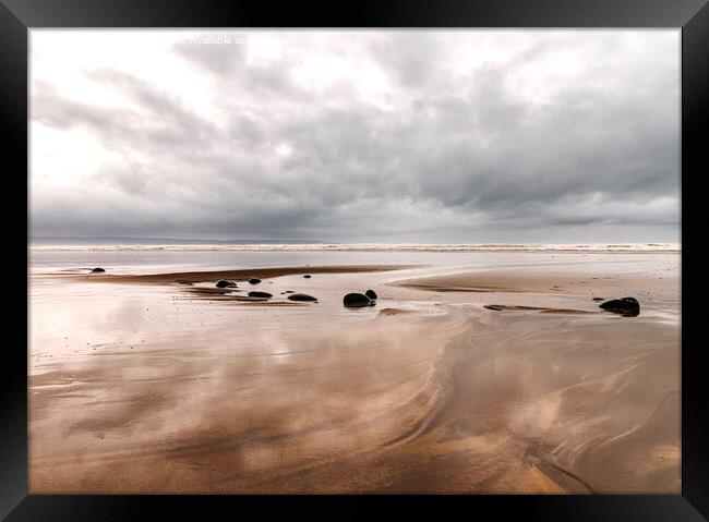 Widemouth Bay Cornwall Framed Print by Andy Salter