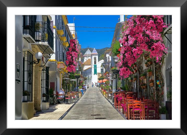 Marbella Spain Framed Mounted Print by Alison Chambers