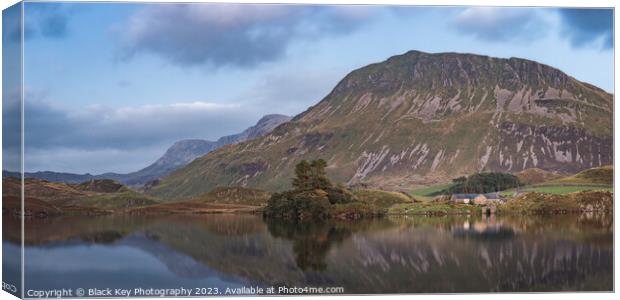 Cregennan Lakes, Snowdonia/Eryri National Park, Wales Canvas Print by Black Key Photography