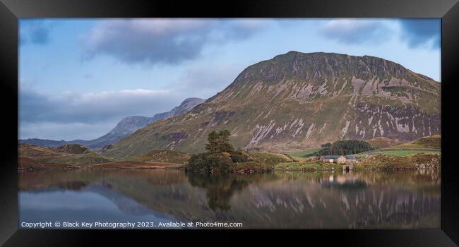 Cregennan Lakes, Snowdonia/Eryri National Park, Wales Framed Print by Black Key Photography