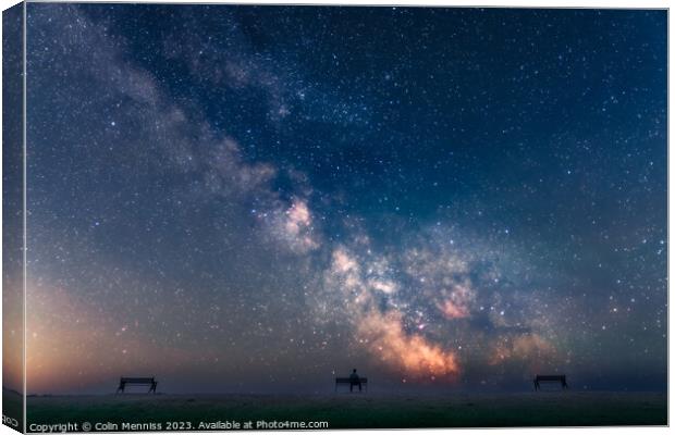 Constellation Contemplation Canvas Print by Colin Menniss