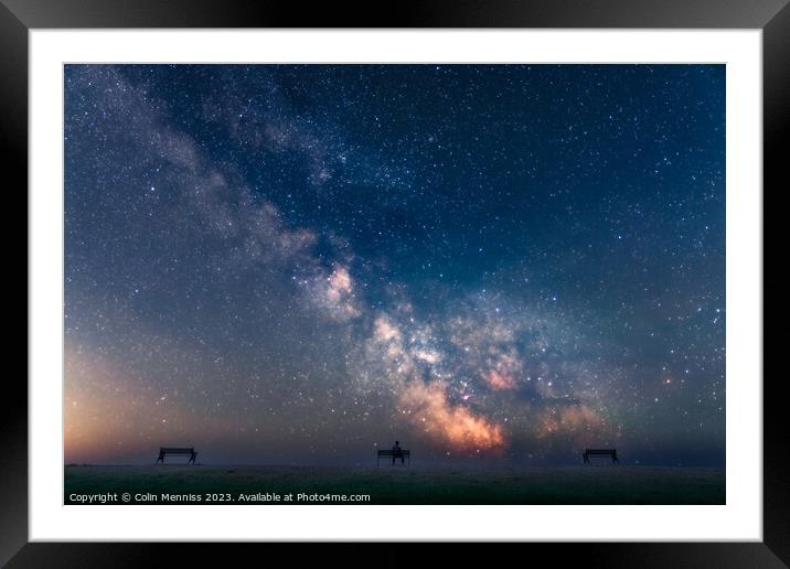 Constellation Contemplation Framed Mounted Print by Colin Menniss