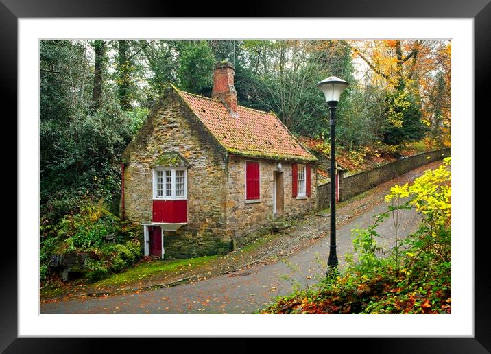 Prebends Cottage, Durham City Framed Mounted Print by Rob Cole