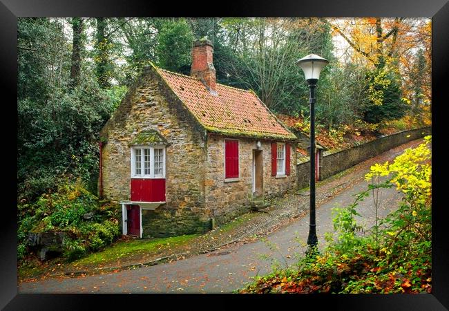 Prebends Cottage, Durham City Framed Print by Rob Cole