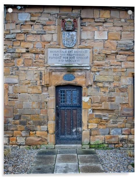 Historic Coat of Arms, Durham City Acrylic by Rob Cole