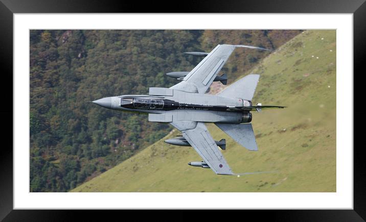 RAF Tornado ZD748 Framed Mounted Print by Rory Trappe