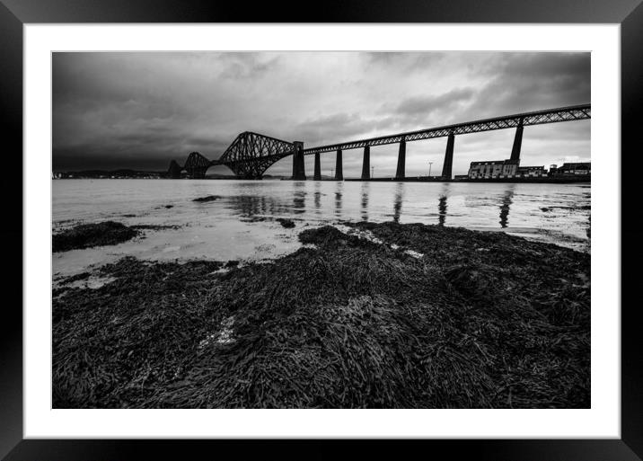 Forth Rail Bridge Framed Mounted Print by Steve Smith