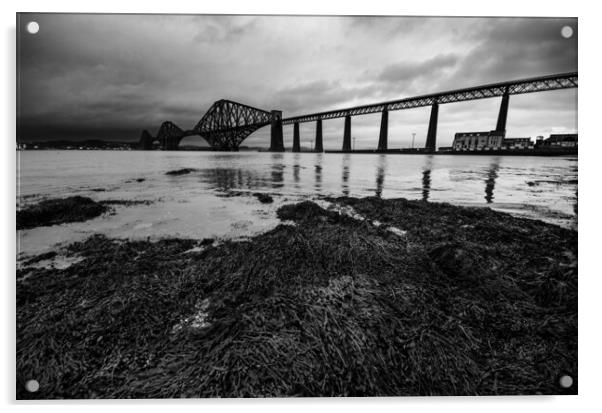 Forth Rail Bridge Acrylic by Steve Smith