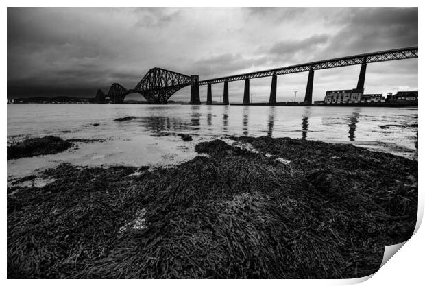 Forth Rail Bridge Print by Steve Smith