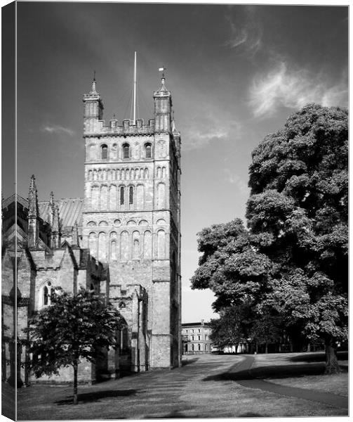 Exeter Cathedral  Canvas Print by Darren Galpin