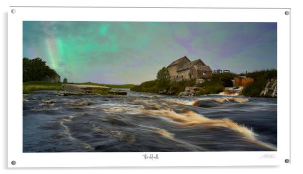 The old mill Halkirk Scottish Highlands Caithness Acrylic by JC studios LRPS ARPS
