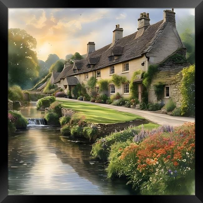 Cotswolds Framed Print by Scott Anderson