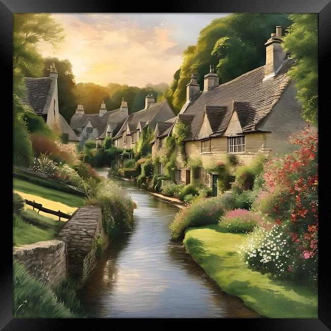 Impression of the Cotswolds Framed Print by Scott Anderson