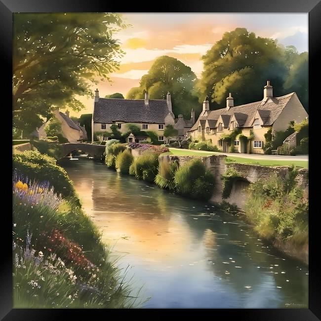 Impression of the Cotswolds Framed Print by Scott Anderson