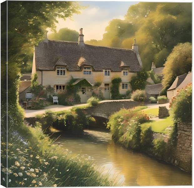 Cotswolds Canvas Print by Scott Anderson