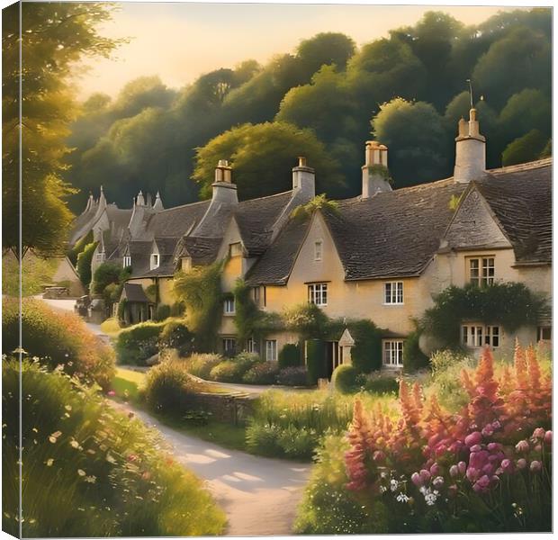 Cotswolds Canvas Print by Scott Anderson