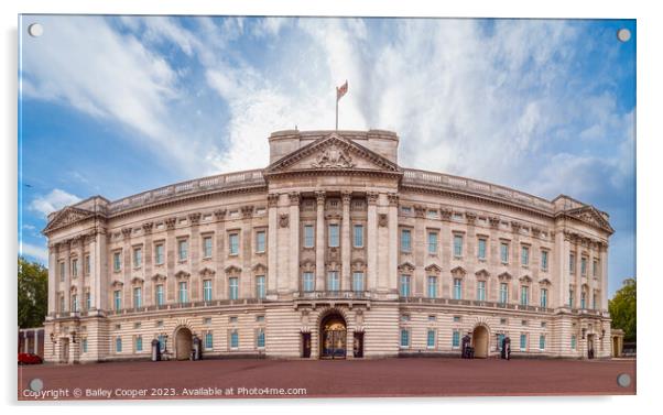 Buckingham Palace Acrylic by Bailey Cooper