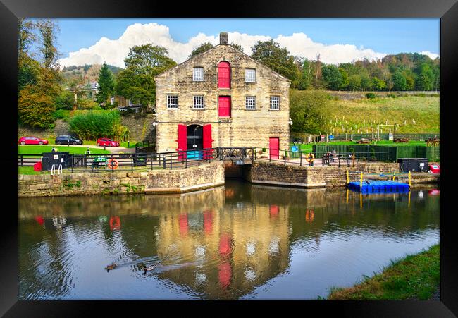 Standedge Visitor Centre Framed Print by Alison Chambers