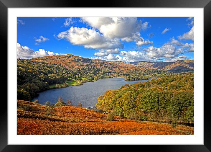 Grasmere Framed Mounted Print by Roger Green