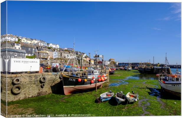 Mevagissey  Canvas Print by Paul Chambers